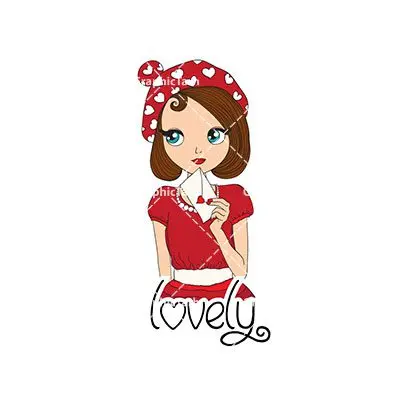 Girl20-GraphicTarh.ir وکتور دختر فشن