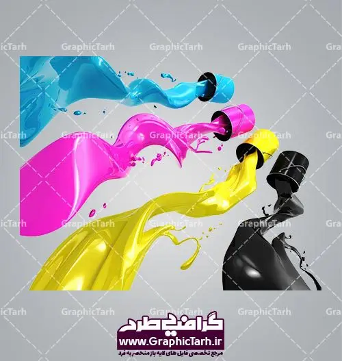 satle-rang-05-GraphicTarh.ir عکس برش خورده سطل رنگی