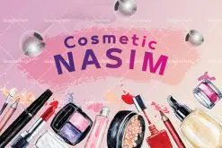 طرح لایه باز کارت ویزیت گالری فروشگاه لوازم آرایشی و بهداشتی