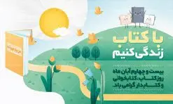 طرح بنر هفته کتاب و کتابخوانی | طراحی پوستر مفهومی هفته کتاب و کتابخوانی و کتابدار دانلود طرح لایه باز بنر گرافیکی 24 آبان هفته کتاب و کتابخوانی و پوستر طراحی تبریک روز کتابدار 24 آبان ماه ، هفته کتاب و کتابخوانی گرامی باد ۲۴ آبان ماه، روز کتاب و کتابخوانی است. این روز، یکی از روزهای هفته کتاب بوده و هدف آن ترویج فرهنگ کتابخوانی و افزایش سطح سواد عمومی جامعه است. کتاب وسیلهای است که دانش بشری به مدد آن از تباه شدن مصون میماند و به آیندگان منتقل میشود. کتاب محصول تجربههای بشری و خلاقیتهای ذهنی و آموخته های دراز مدت انسان است. سهم کتاب در انتقال دانشها، گاهی به مراتب بیشتر و فراتر از دیگر ابزار آموزشی است. طرح بنر گرامیداشت روز کتاب و کتابخوانی فایل طراحی بنر برای راهپیمایی روز کتاب در ابعاد لارج 5 در 3 متر با رزولوشن 72 مناسب نصب بروی اسپیس های تبلیغاتی ، از سایت گرافیک طرح قابل دانلود می باشد. همانطور که مشاهده می کنید نمونه طرح هفته کتاب و کتابخوانی دارای تصویر کتاب و خوشنویسی روز کتاب می باشد. فایل طراحی گرافیکی روز کتابخوانی با فرمت PSD در نرم افزار فتوشاپ با قابلیت تغییر سایز است. از این طرح زیبا می توانید برای چاپ مراسم روز کتاب و استوری تبریک در اینستاگرام و واتساپ نیز استفاده کنید. دانلود طرح لایه باز هفته کتاب و کتابخوانی شما می توانید با خرید اشتراک نمونه طرح روز کتابخوانی و کتابدار را بصورت رایگان دانلود کنید. پس زمینه فایل طراحی پوستر روز کتابخوانی آبی و رنگبدی تصویر روشن می باشد. گرافیک طرح مرجع تخصصی طرح های لایه باز با کیفیت جهت اطلاع از جدیدترین طرح های سایت ، در کانال تلگرام گرافیک طرح عضو شوید. فایل لایه باز روز کتاب و کتابخوانی و کتابدار,طرح آماده هفته کتاب و کتابخوانی,طرح هفته کتاب و کتابخوانی,پوستر لایه باز هفته کتابخوانی,پوستر مفهومی هفته کتاب و کتابخوانی لایه باز,دانلود طرح فتوشاپی هفته کتاب و کتابخوانی,روز کتابدار,طرح گرافیکی روز کتاب و کتاب خوانی,طرح خام هفته کتابداری,طرح لایه باز روز کتابخوان,بنر خام هفته کتاب و کتابخوان,بنر تبریک هفته کتاب و کتابخوانی,پوستر خام هفته کتاب