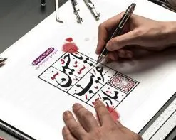 طرح تایپوگرافی یا حسین غریب مادر | نمونه فایل لایه باز تایپوگرافی یا حسین غریب مادر دانلود طرح تایپوگرافی لایه باز محرم الحرام و پوستر خوشنویسی و کالیگرافی یا حسین غریب مادر خوشنویسی سید الشهدا و یا حسین غریب مادر بصورت کاملا لایه باز با فرمت PSD ، قابل ویرایش و تغییر سایز در نرم افزار فتوشاپ فایل پوستر کالیگرافی امام حسین (ع) دارای کیفیت بسیار بالا و با سایه زنی حرفه ای در اختیار شما عزیزان قرار میگیرد. پوستر تایپوگرافی یا حسین غریب مادر لایه باز و قابل ویرایش کالیگرافی سلام بر حسین با طراحی بسیار زیبا و چشم نواز که توسط تیم گرافیک طرح برای دانلود ارائه شده است. طرح تایپوگرافی محرم الحرام و یا حسین غریب مادر در ابعاد A3 و با رزولوشن 300 آماده شده است. نمونه کالیگرافی یا حسین غریب مادر خوشنویسی یا حسین غریب مادر با کیفیت بالا و مناسب چاپ از سایت گرافیک طرح قابل دانلود می باشد. شما می توانید با خرید اشتراک نمونه فایل پوستر تایپوگرافی اباعبد الله الحسین (ع) را بصورت رایگان و با کیفیت بالا دانلود کنید. خطاطی لایه باز یا حسین غریب مادر جهت اطلاع از جدیدترین طرح های سایت و دانلود رایگان ، در کانال تلگرام گرافیک طرح عضو شوید. گرافیک طرح مرجع تخصصی طرح های لایه باز با کیفیت و ایرانی تایپوگرافی لایه باز سلام بر حسین , دانلود طرح خوشنویسی یا ثارااله , فایل کالیگرافی السلام علیک یا ابا عبدالله الحسین , خطاطی مذهبی psd و قابل ویرایش, پوستر عاشورا , تکسچر مذهبی , بکگراند مذهبی محرم , پس زمینه مذهبی,طرح حروف نگاری امام حسین خوشنویسی یا سید الشهدا (ع),کالیگرافی یا حسین (ع),کالیگرافی محرم , طرح کالیگرافی لایه باز یا حسین غریب مادر , محرم , حروف نگاری محرم الحرام , طرح لایه باز محرم الحرام قابل ویرایش و psd