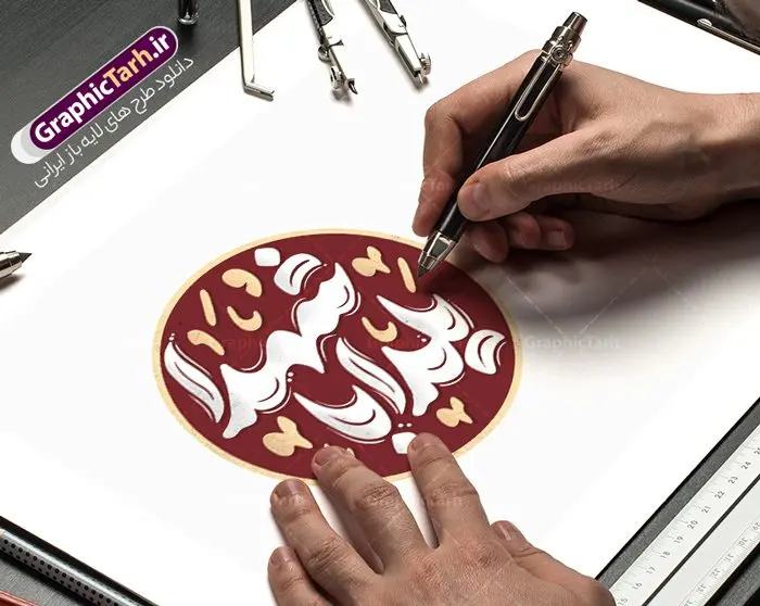 طرح لایه باز تایپوگرافی یلدا با شهدا طرح لایه باز تایپوگرافی یلدا با شهدا | نمونه فایل خوشنویسی یلدا با شهدا لایه باز و قابل ویرایش دانلود طرح تایپوگرافی لایه باز شب یلدا با متن و خوشنویسی یلدا با شهدا فایل کالیگرافی یلدا با شهدا بصورت کاملا لایه باز با فرمت PSD ، قابل ویرایش و تغییر سایز در نرم افزار فتوشاپ همچنین در مطلب دیگر فایل پوستر شب یلدا دارای کیفیت بسیار بالا و با خوشنویسی یلدا با شهدا در اختیار شما عزیزان قرار میگیرد. خوشنویسی شب یلدا و یلدا با شهدا نمونه طرح تایپوگرافی یلدا با شهدا با طراحی بسیار زیبا و چشم نواز که توسط تیم گرافیک طرح برای دانلود ارائه شده است . تایپوگرافی یلدا مبارک شامل طرح خوشنویسی یلدا با شهدا با رنگبندی زیبا و طراحی اختصاصی آماده شده است. کالیگرافی یلدا با شهدا وکتور خوشنویسی و کالیگرافی شب یلدا با کیفیت بالا و مناسب چاپ از سایت گرافیک طرح قابل دانلود می باشد. شما می توانید با خرید اشتراک نمونه طرح خوشنویسی شب یلدا با متن یلدا مبارک را بصورت رایگان و با کیفیت بالا دانلود کنید. طرح لایه باز تایپوگرافی یلدا با شهدا جهت اطلاع از جدیدترین طرح های سایت و دانلود رایگان ، در کانال تلگرام گرافیک طرح عضو شوید. گرافیک طرح مرجع تخصصی طرح های لایه باز با کیفیت و ایرانی نمونه خوشنویسی یلدا مبارک,طرح یلدا,دانلود طرح تایپوگرافی شب یلدا,کالیگرافی شب یلدا,نقاشی خط یلدا,خوشنویسی شب چله