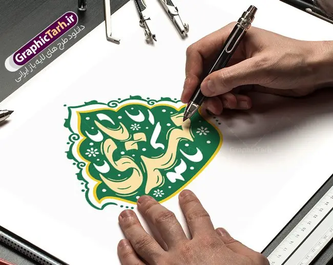طرح حروف نگاری و تایپوگرافی یا مهدی طرح حروف نگاری و تایپوگرافی یا مهدی | طرح لایه باز تایپوگرافی یا مهدی و وکتور حروف نگاری یا مهدی ادرکنی (عج) دانلود طرح تایپوگرافی لایه باز لبیک یا مهدی ادرکنی (عج) و وکتور خوشنویسی و حروف نگاری امام زمان (عج) خوشنویسی یا مهدی ادرکنی بصورت کاملا لایه باز با فرمت PSD ، قابل ویرایش و تغییر سایز در نرم افزار فتوشاپ همچنین در طرحی مشابه فایل پوستر کالیگرافی یا مهدی دارای کیفیت بسیار بالا و با سایه زنی حرفه ای در اختیار شما عزیزان قرار میگیرد. وکتور تایپوگرافی لبیک یا مهدی لایه باز و قابل ویرایش کالیگرافی یا مهدی ادرکنی با طراحی بسیار زیبا و چشم نواز که توسط تیم گرافیک طرح برای دانلود ارائه شده است. طرح تایپوگرافی لبیک یا صاحب الزمان در ابعاد A3 و با رزولوشن 300 آماده شده است. نمونه کالیگرافی لبیک یا مهدی (عج) خوشنویسی یا مهدی ادرکنی با کیفیت بالا و مناسب چاپ از سایت گرافیک طرح قابل دانلود می باشد. شما می توانید با خرید اشتراک نمونه فایل پوستر امامت امام زمان (عج) و وکتور خوشنویسی لبیک یا مهدی را بصورت رایگان و با کیفیت بالا دانلود کنید. طرح حروف نگاری و تایپوگرافی یا مهدی ادرکنی لایه باز جهت اطلاع از جدیدترین طرح های سایت و دانلود رایگان ، در کانال تلگرام گرافیک طرح عضو شوید. گرافیک طرح مرجع تخصصی طرح های لایه باز با کیفیت و ایرانی تایپوگرافی لایه باز حضرت مهدی (عج) , دانلود فایل کالیگرافی یا صاحب الزمان , خطاطی مذهبی psd و قابل ویرایش, پوستر امام زمان , تکسچر مذهبی , بکگراند مذهبی , پس زمینه مذهبی , طرح خوشنویسی لبیک یا مهدی