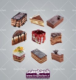 عکس دوربری کیک و شیرینی با کیفیت png