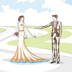 دانلود وکتور عروس