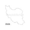 دانلود رایگان وکتور نقشه ایران لایه باز