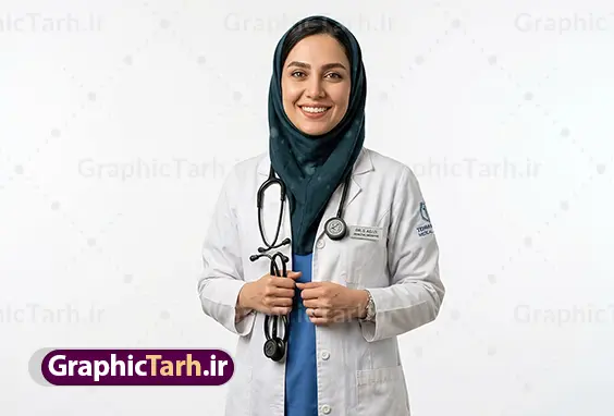 دانلود تصویر با کیفیت پزشک زن ایرانی | نمونه عکس خام و با کیفیت خانم پزشک و پرستار زن ایرانی ساخته شده با هوش مصنوعی و با پس زمینه سفید دانلود فایل طرح تصویر Ai پزشک و دکتر زن ایرانی ساخته شده با هوش مصنوعی و عکس با کیفیت پرستار خانم با پس زمینه سفید و قابل ویرایش تصویر با کیفیت پزشک و دکتر زن ایرانی برای شما که به دنبال تصاویر با کیفیت در طراحی خود می باشید. فایل عکس خانم دکتر با حجاب و با کیفیت بسیار بالا و با فرمت jpg دانلود تصویر با کیفیت پزشک زن و پرستار ایرانی با پس زمینه سفید طرح تصویر با کیفیت تصویرسازی پزشک زن ایرانی مناسب چاپ در ابعاد بالا می باشد. فایل عکس پرستار زن ساخته شده با هوش مصنوعی AI را از سایت گرافیک طرح و از طریق لینک بالا می توانید دانلود کنید. طرح عکس هوش مصنوعی پرستار زن ایرانی با حجاب شما می توانید با خرید اشتراک نمونه طرح تصویر هوش مصنوعی پزشک و پرستار زن با حجاب را بصورت رایگان و با کیفیت بالا دانلود کنید. جهت اطلاع از جدیدترین طرح های سایت و دانلود رایگان ، در کانال تلگرام عضو شوید. گرافیک طرح مرجع تخصصی طرح های لایه باز با کیفیت و ایرانی مجموعه عکس های با کیفیت حجاب ، طرح تصویرسازی هوش مصنوعی ایرانی ، دانلود عکس هوش مصنوعی با کیفیت بالا و مناسب چاپ نمونه عکس رایگان برای طراحی، دانلود عکس برای طراحی، عکس کارتونی باکیفیت پرستار دختر ایرانی ، عکس با کیفیت مدل زن با حجاب، عکس با کیفیت هوش مصنوعی ، دانلود تصویر خانم پزشک و با کیفیت بالا